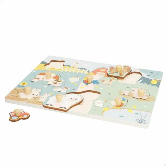 Puzzle madera dinosaurio 29,5x25x21,5 cm - modelos surtidos 2 Puzzle madera dinosaurio 29,5x25x21,5 cm - modelos surtidos 2