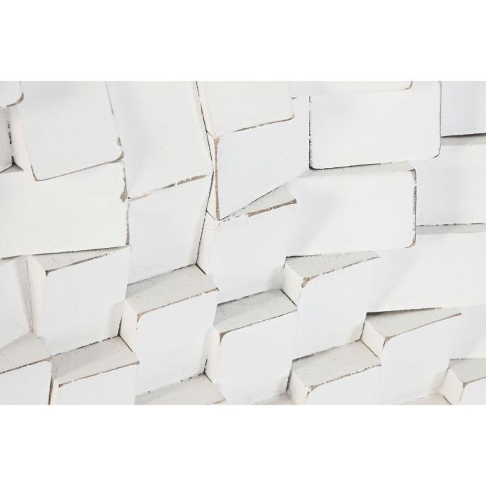 DKD Home Decor Decoración de Pared Moderna Blanca 90x90x4 cm de Madera de Mango y MDF 3 DKD Home Decor Decoración de Pared Moderna Blanca 90x90x4 cm de Madera de Mango y MDF 3