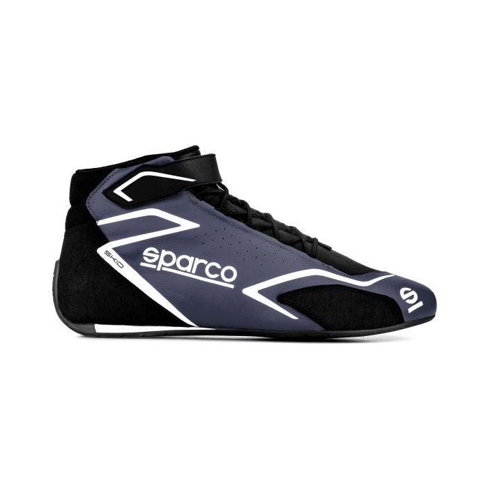 Sparco S00127545NRGR Botas de Carrera Skid 2020 Homologadas FIA 8856-2018 Piel Becerro Ignífugas Negro-Gris Talla 45 Sparco S00127545NRGR Botas de Carrera Skid 2020 Homologadas FIA 8856-2018 Piel Becerro Ignífugas Negro-Gris Talla 45