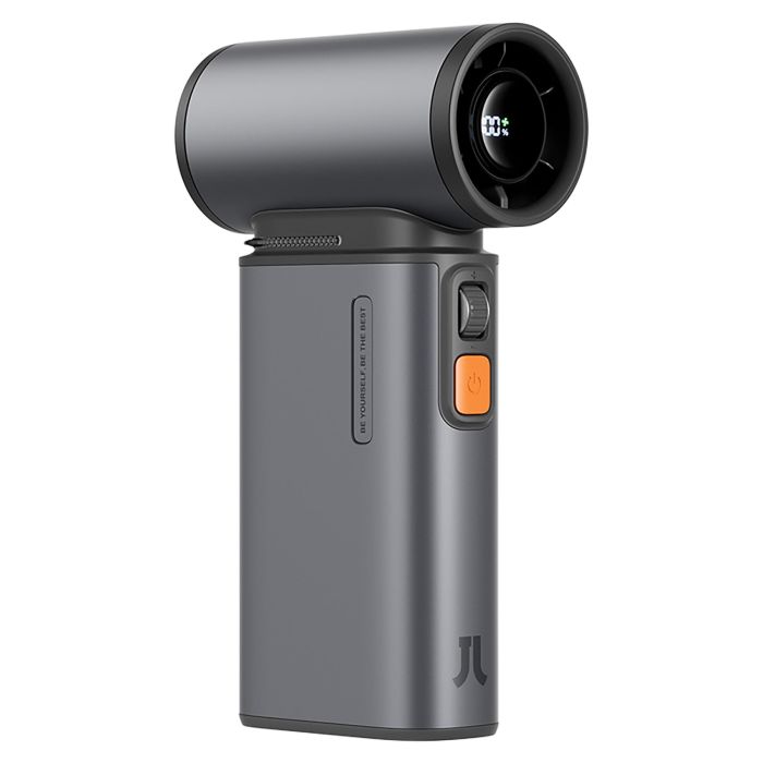 Jisulife Ventilador Portátil Fan Ultra Recargable 9000mAh, 100 Velocidades, 19m/s, Silencioso 50dB, Carga Rápida, Gris Jisulife Ventilador Portátil Fan Ultra Recargable 9000mAh, 100 Velocidades, 19m/s, Silencioso 50dB, Carga Rápida, Gris