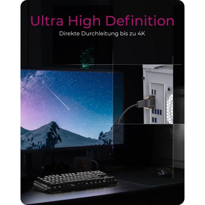 Adapter DVI-D (24+1) > HDMI (ST-BU) ICY BOX Black 8
