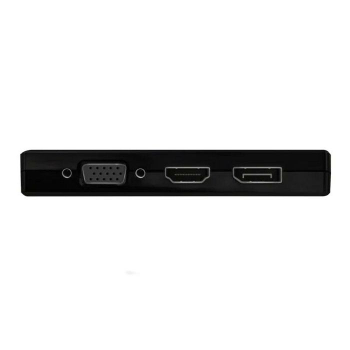AISENS - CONVERSOR USB-C A DP/DVI/HDMI/VGA, USB-C/M-DP/H-DVI/H-HDMI/H-VGA/H, NEGRO, 15CM 2