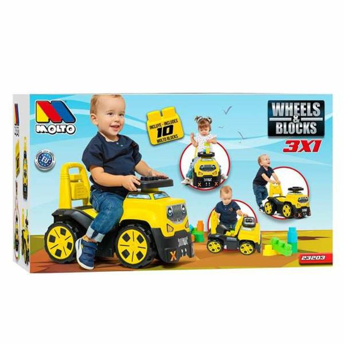 Correpasillos jeep nuevo bloques 3x1 89 cm 1 Correpasillos jeep nuevo bloques 3x1 89 cm 1