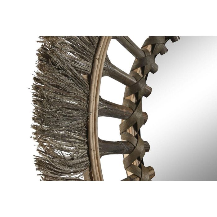 Espejo de pared Home ESPRIT Natural Tropical 60 x 2,5 x 60 cm 2 Espejo de pared Home ESPRIT Natural Tropical 60 x 2,5 x 60 cm 2