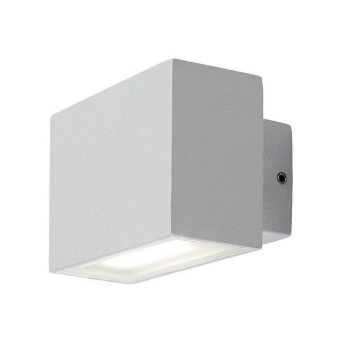RABALUX RAB-77074 Aplique de Pared Exterior Moderno Mataro LED 7W 580Lm 4000K Luz Natural IP54 Blanco Aluminio Cristal RABALUX RAB-77074 Aplique de Pared Exterior Moderno Mataro LED 7W 580Lm 4000K Luz Natural IP54 Blanco Aluminio Cristal