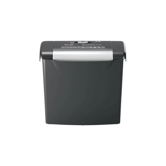 Rexel Destructora Manual Momentun S206 Corte A Tiras 6 mm Hasta 6H A La Vez Negro Rexel Destructora Manual Momentun S206 Corte A Tiras 6 mm Hasta 6H A La Vez Negro