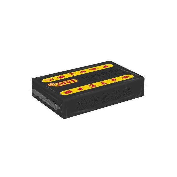 Jovi Plastilina School Pastilla 50 gr Negro Caja 30 Ud