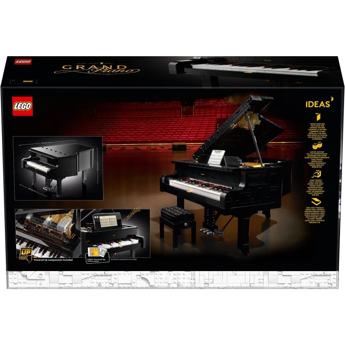 LEGO Ideas 21323 Piano de Cola, Kit de Construcción para Adultos (3662 Piezas) 2