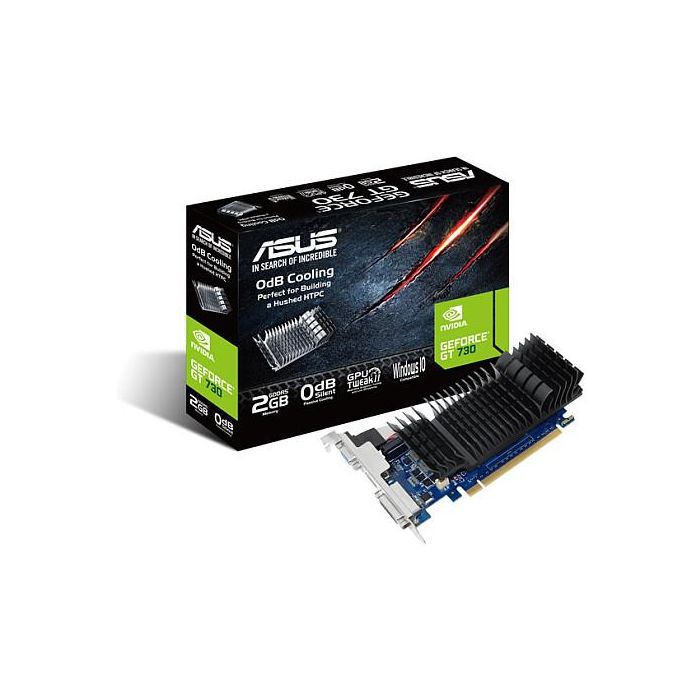 ASUS GT730-SL-2GD5-BRK Tarjeta Gráfica GeForce GT 730 2GB GDDR5 Pasiva PCI Express 2.0 1