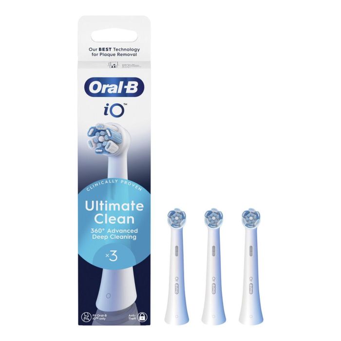 Cabezal de Recambio Oral-B IO RBCWF-3 3UD Blanco 10 Cabezal de Recambio Oral-B IO RBCWF-3 3UD Blanco 10