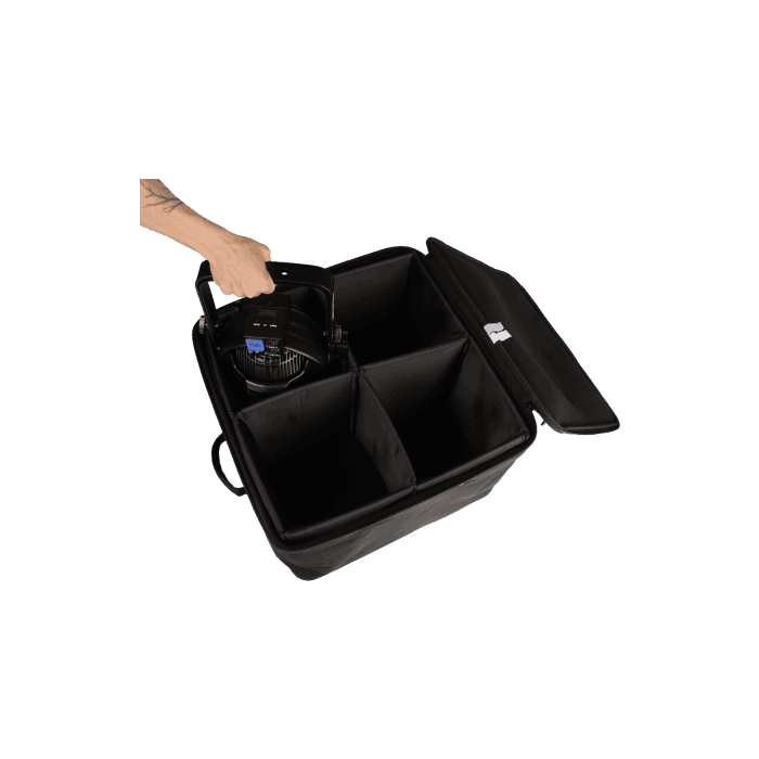 Gator Funda Reforzada Para 4X Par 64 Led Con Ruedas 56x16x61cm 4