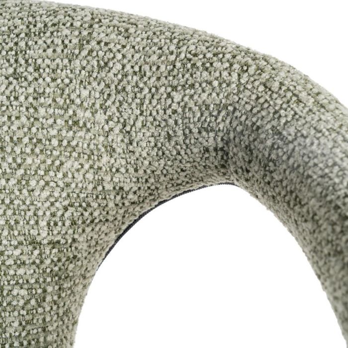 Silla Jaspeado Verde Tejido Salón 52,50 X 59 X 79 cm