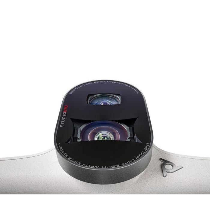 HP Poly Studio E70 Cámara inteligente 4K Ultra HD Doble 20 MP Color Blanco 3