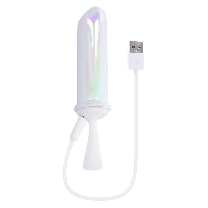 Vibrador Evolved Playboy Blanco 2