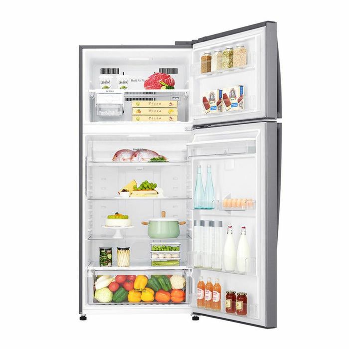 Frigorífico combinado LG GTF916PZPED 184 630 L Acero Platino 8 Frigorífico combinado LG GTF916PZPED 184 630 L Acero Platino 8