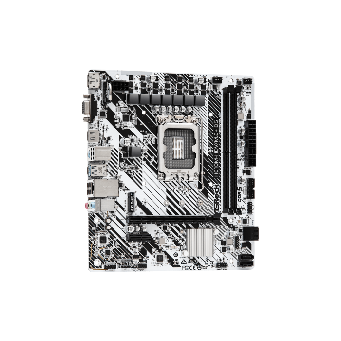 Asrock H610M-HDV/M.2+ D5 Intel H610 LGA 1700 micro ATX 2