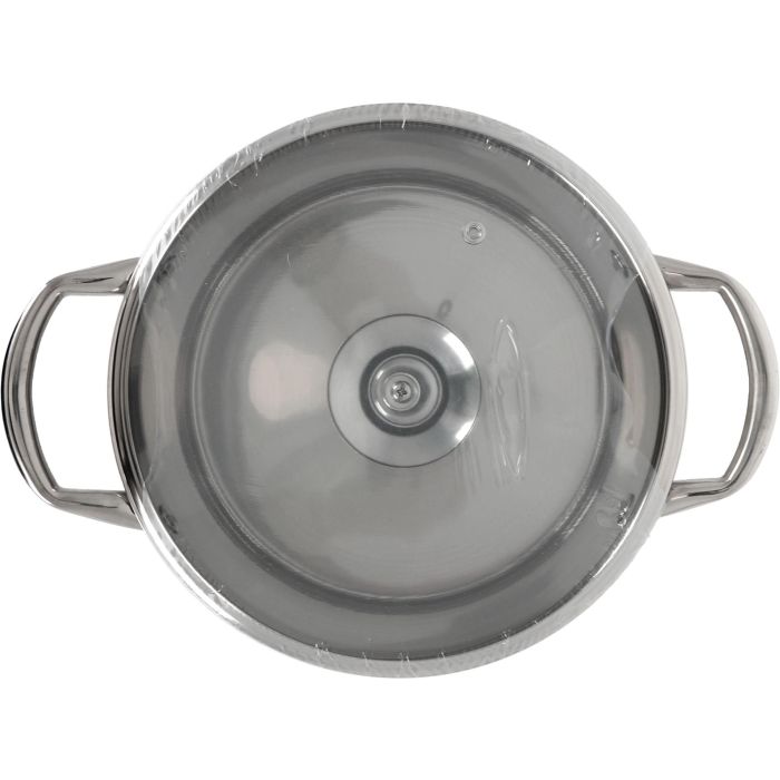 Cacerola Hermes 22 cm (4L) Acero Inoxidable Inde (4 Unidades) 2 Cacerola Hermes 22 cm (4L) Acero Inoxidable Inde (4 Unidades) 2