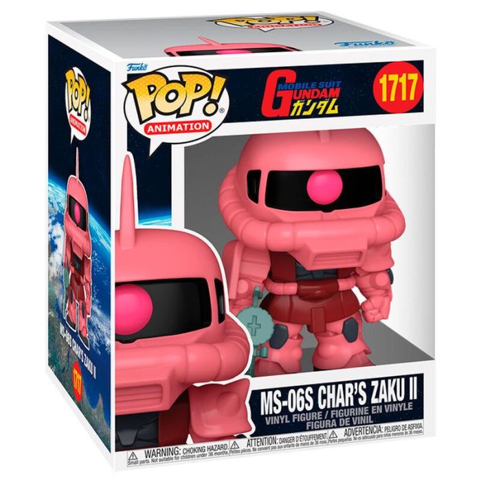 Figura POP Super Mobile Suit Gundam MS-06S Chars Zaku II 1 Figura POP Super Mobile Suit Gundam MS-06S Chars Zaku II 1