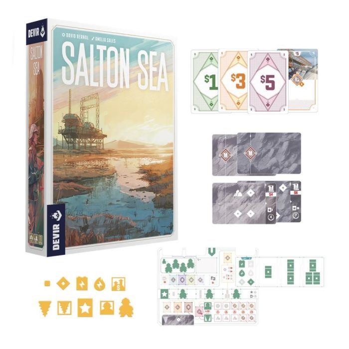 Devir Juego de Mesa Salton Sea - Estrategia Geotérmica para 1-4 Jugadores, 14+ Años, 120 Min 1 Devir Juego de Mesa Salton Sea - Estrategia Geotérmica para 1-4 Jugadores, 14+ Años, 120 Min 1