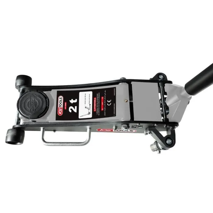 Gato hidráulico - KS TOOLS - 161.0365F - Gato de 2 toneladas - Elevador de vehículos compacto de aluminio/acero - Gato rodante 1 Gato hidráulico - KS TOOLS - 161.0365F - Gato de 2 toneladas - Elevador de vehículos compacto de aluminio/acero - Gato rodante 1