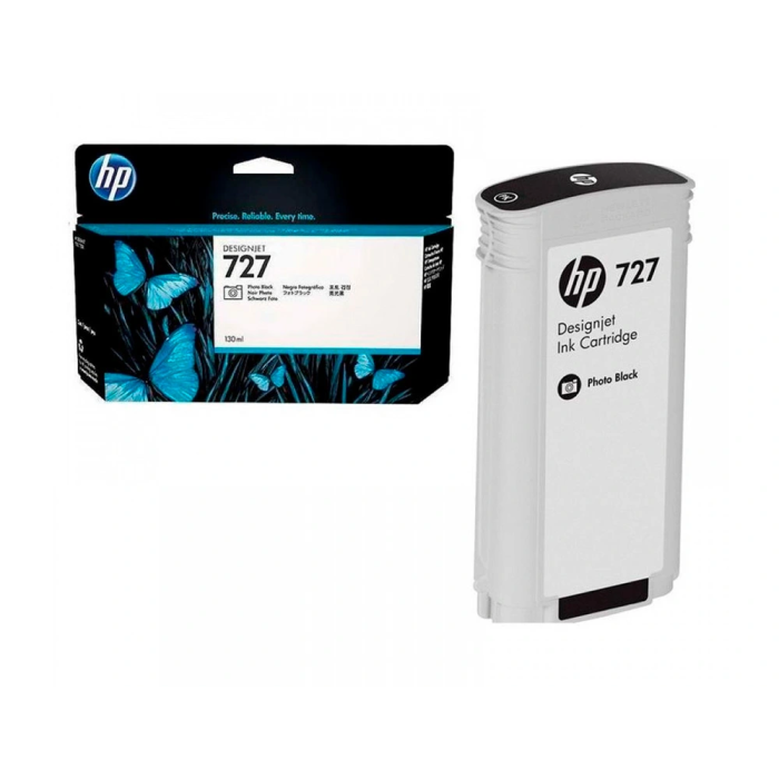 HP Designjet T920/T1500 Nº727 Cartucho Negro Foto Alta 130ml 3