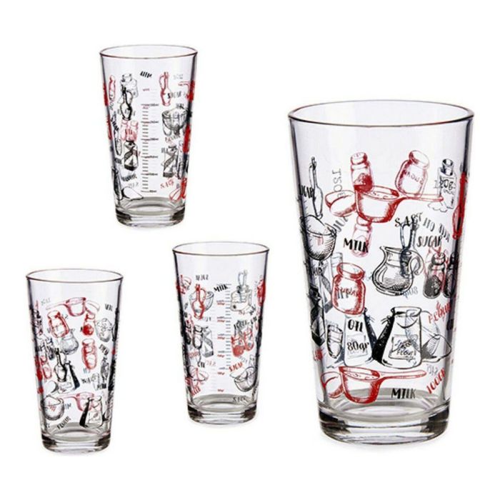 Vaso medidor Vivalto Recipe Vidrio 450 ml 1 Vaso medidor Vivalto Recipe Vidrio 450 ml 1
