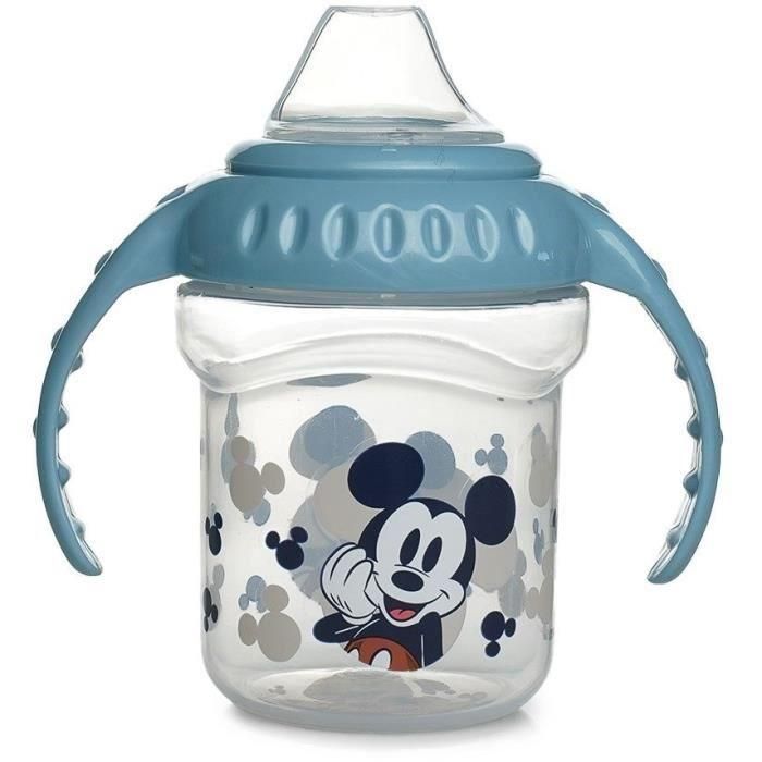 Vaso con Asas 250 Ml Pico Silicona Mickey Colector 1 Vaso con Asas 250 Ml Pico Silicona Mickey Colector 1