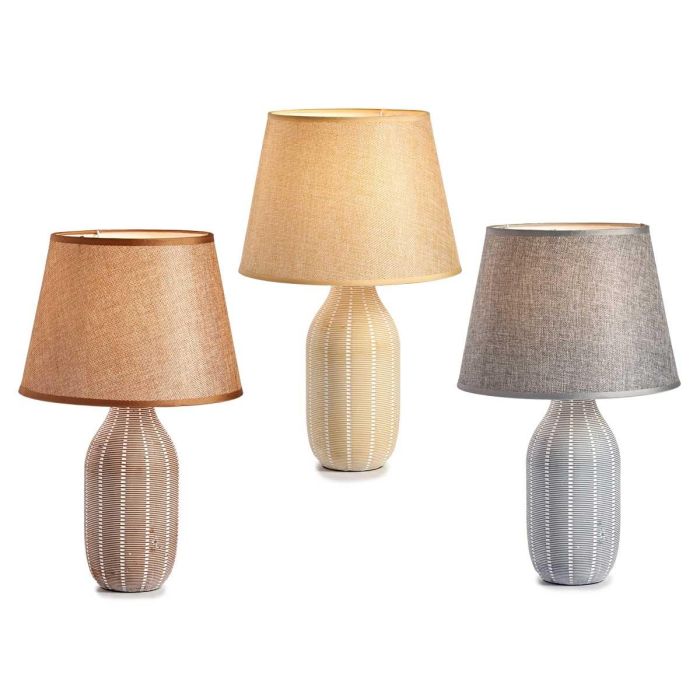 Lamparas Ceramica Rayadas Grande Surtidos Giftdecor 25X40CM (6 Unidades) 1 Lamparas Ceramica Rayadas Grande Surtidos Giftdecor 25X40CM (6 Unidades) 1