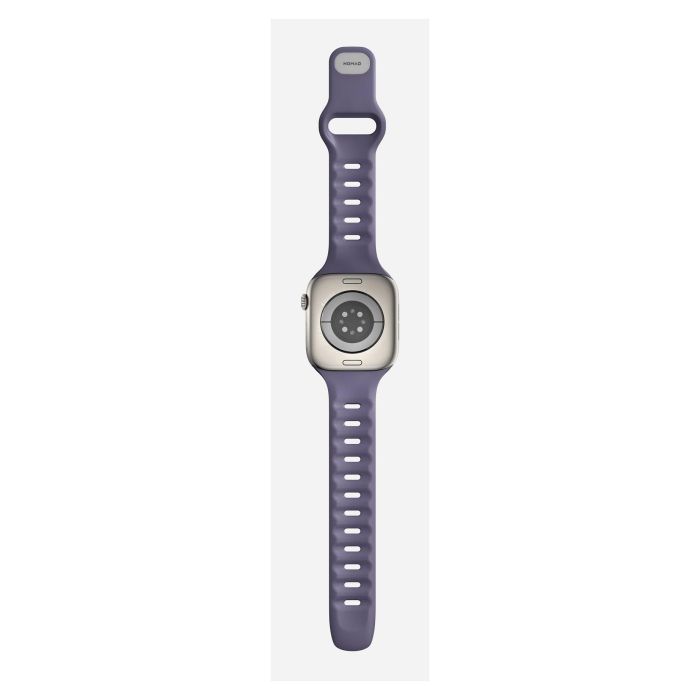 Nomad Tempo Band - Correa de Caucho para Apple Watch 41mm/42mm, Color Púrpura Dusk, Ajustable y Resistente al Agua 7