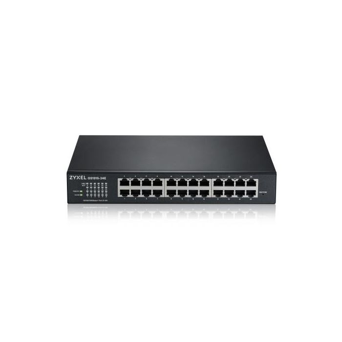 Zyxel GS1915-24E Switch Gestionado 24 Puertos Gigabit Ethernet, Sin Ventilador, Montaje en Rack, L2, 48 Gbit/s, GS1915-24E-EU0101F 2