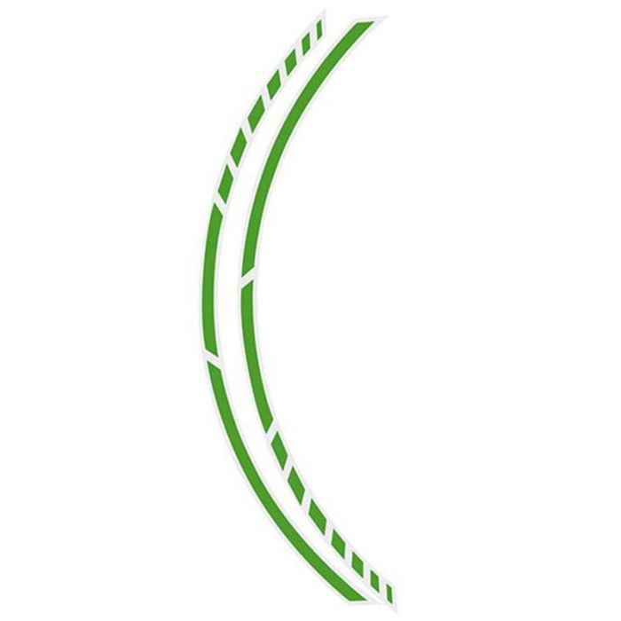Pin Striping Racing Verde 14 Bandas De 7 mm X 41 cm Incluido Espaciador FO34444 1