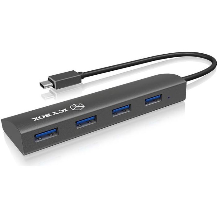ICY BOX IB-AC6405-C USB-C HUB 4-Port 4xUSB 3.0 1