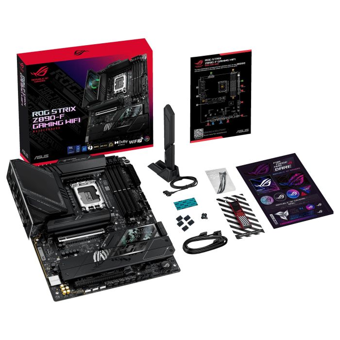 Asus ROG STRIX Z890-F GAMING WiFi Intel Z890 LGA 1851 (Socket V1) ATX ASU1728697357098