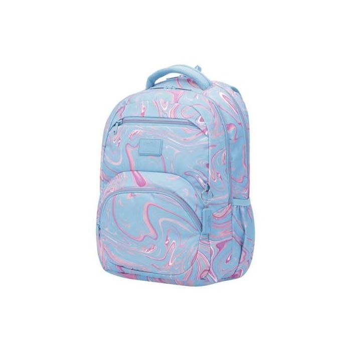 Mochila Eco-Friendly Estampado Verde y Rosa - Tracer 4 Totto MA04TRC004-2210G-3JX 1