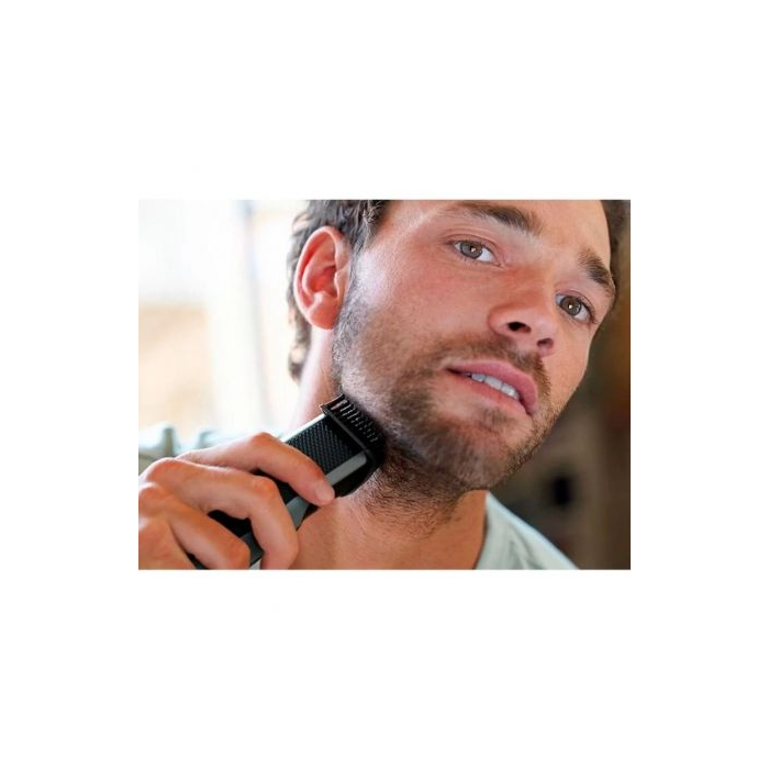 Philips BT3232/15 Recortadora de Barba 3000 Series con Cuchillas de Titanio, Lift & Trim, 20 Ajustes, 90 Min Autonomía, USB, Incluye Bolsa 3