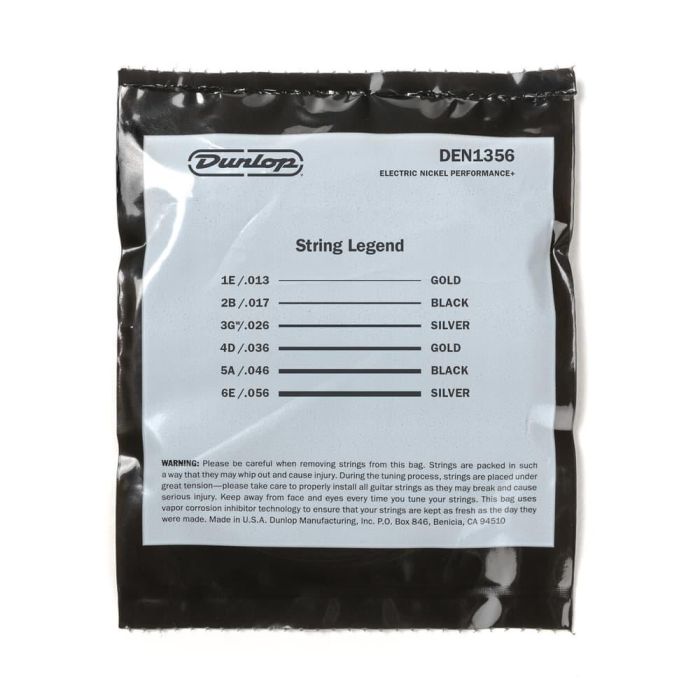 Dunlop Eléctrica Níquel 13-56 Cuerdas para Guitarra Eléctrica 2 Dunlop Eléctrica Níquel 13-56 Cuerdas para Guitarra Eléctrica 2
