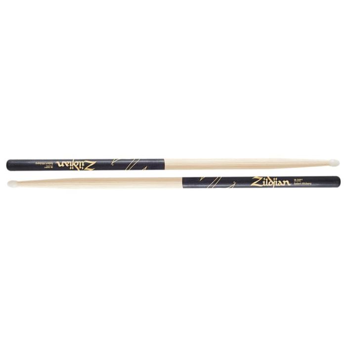Baquetas Zildjian 7A Hickory Dip Natural Negro Baquetas Zildjian 7A Hickory Dip Natural Negro