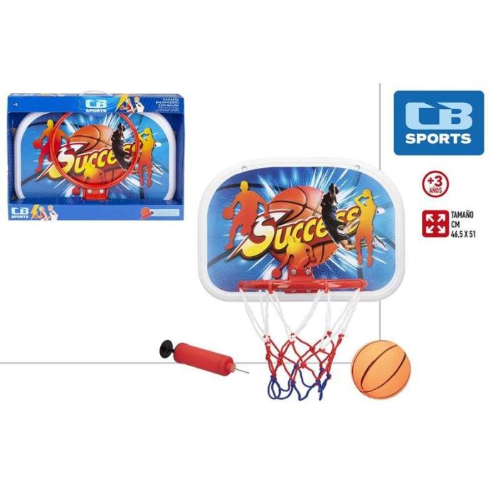 Canasta de baloncesto con aro metálico 1