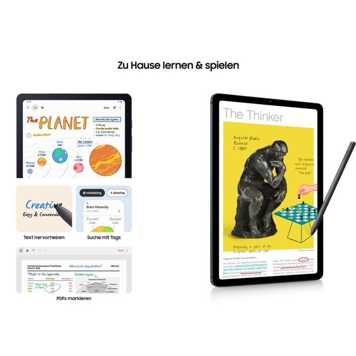 Tablet Samsung Galaxy Tab S6 Lite 2022 10,4" Octa Core 4 GB RAM 128 GB Gris 3