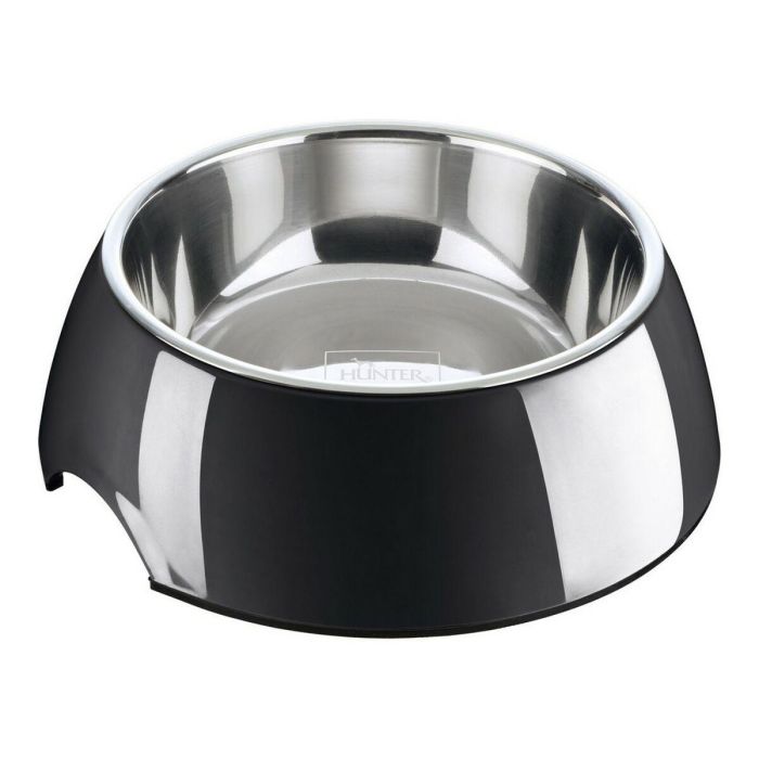 Comedero De Melamina 350 mL Negro Comedero De Melamina 350 mL Negro