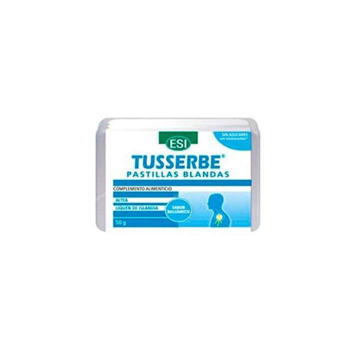 TREPATDIET-ESI Tusserbe Pastillas Blandas Balsámicas Antitusivas con Liquen de Islandia y Altea, sin Azúcar, 50g