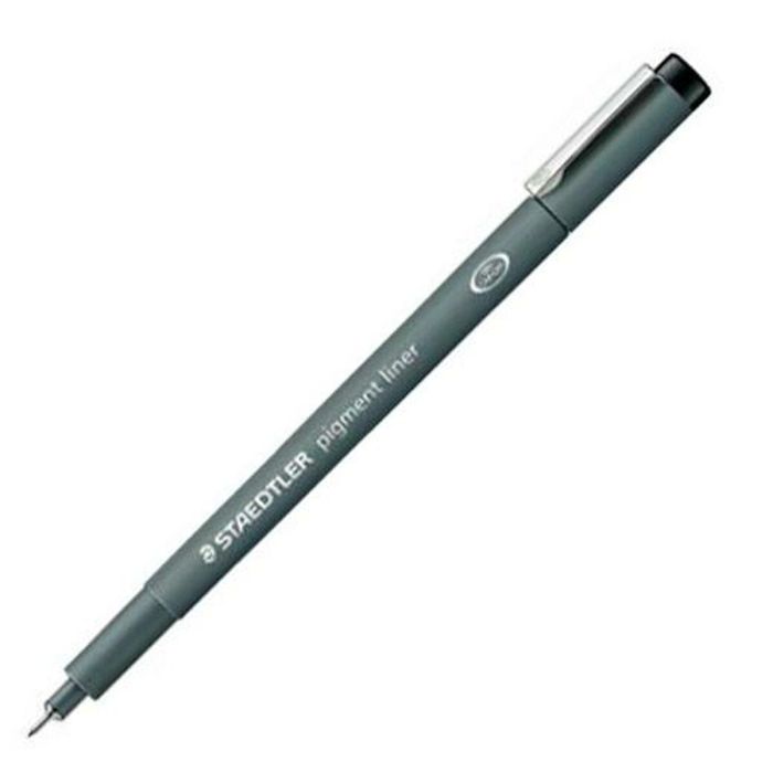 Rotuladores Staedtler Pigment Line Negro (10 Unidades) 1