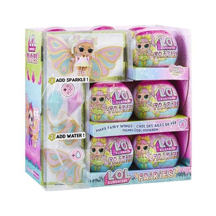 Bola sorpresa l.o.l. surprise fairy tots. diseña las alas de tu hada de 3 colores distintos. 9 cm - modelos surtidos 26 Bola sorpresa l.o.l. surprise fairy tots. diseña las alas de tu hada de 3 colores distintos. 9 cm - modelos surtidos 26