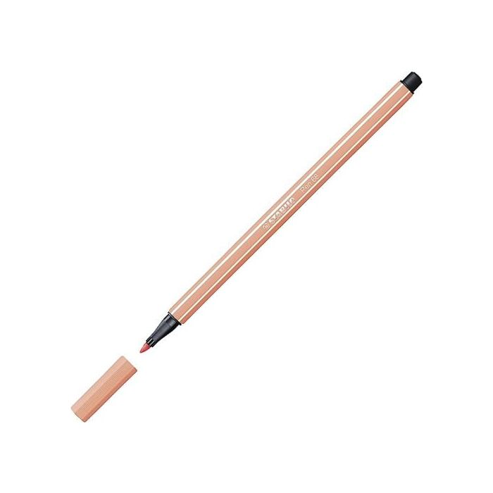 STABILO Rotulador Premium Pen 68 Punta de Fibra Biselada Color Albaricoque 768/26 1 STABILO Rotulador Premium Pen 68 Punta de Fibra Biselada Color Albaricoque 768/26 1