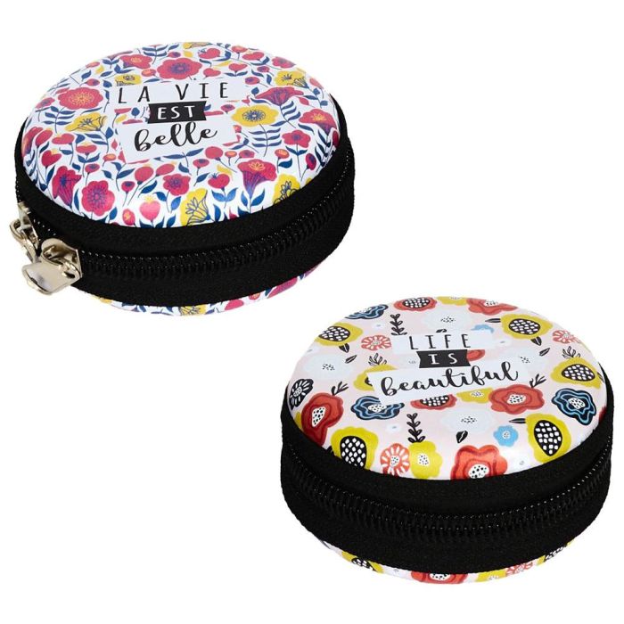 Entre Temps Bolsa Compra Plegable Con Estuche Entre Temps Azul Rojo Ideal Para Bolso 2