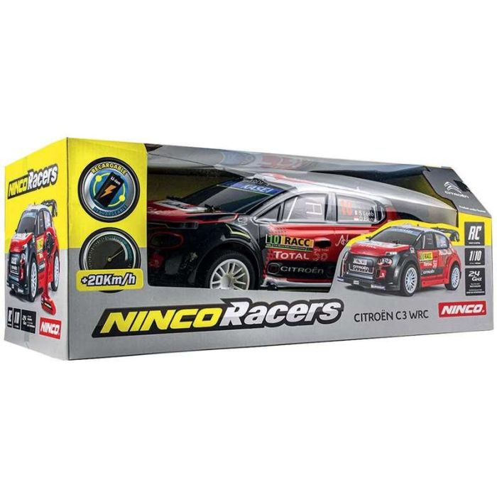 Coche radio control citroën c3 wrc 1:10, emisora 2,4ghz con bateria y cargador usb 42x13x20 cm 14 Coche radio control citroën c3 wrc 1:10, emisora 2,4ghz con bateria y cargador usb 42x13x20 cm 14