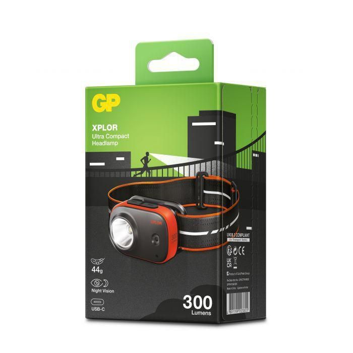 GP GP XPLOR Ultra Compact Headlamp - PHR16 2 GP GP XPLOR Ultra Compact Headlamp - PHR16 2