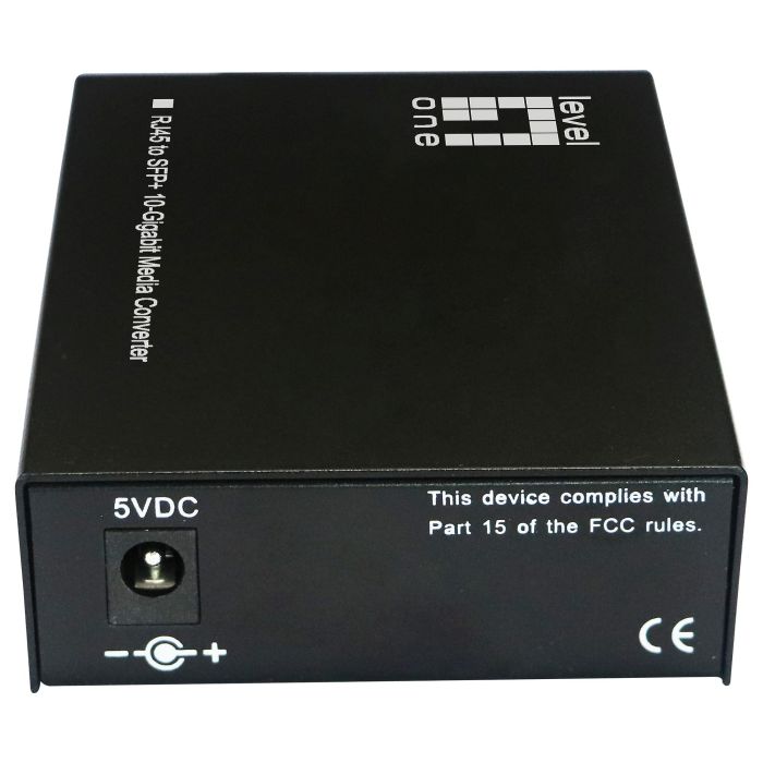 Level One GVT-2051 Convertidor 10GbE RJ45 a SFP+ para Redes de 1000/2500/5000/10000Mbit/s 3
