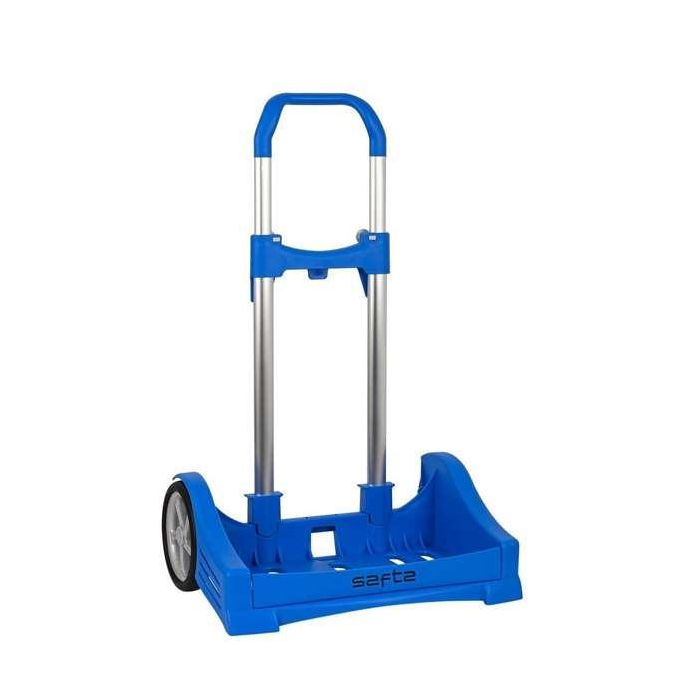 Carro Portamochilas Safta Azul 40 x 85 x 28 cm 5 Carro Portamochilas Safta Azul 40 x 85 x 28 cm 5