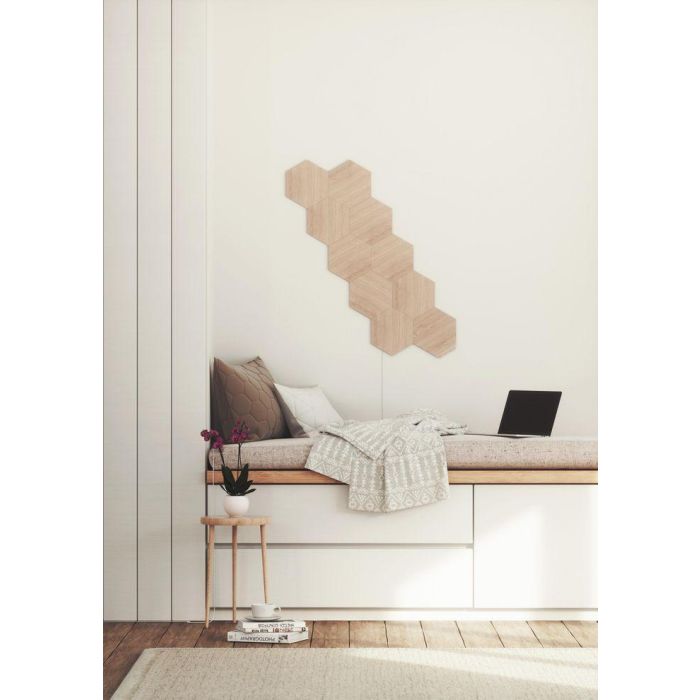 Panel LED Nanoleaf NL52-K-3002HB-13PK Blanco Marrón 4000 K 3 Panel LED Nanoleaf NL52-K-3002HB-13PK Blanco Marrón 4000 K 3